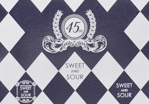 本体ラミ生地色：550 紺×印刷色：白