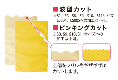 波型カット